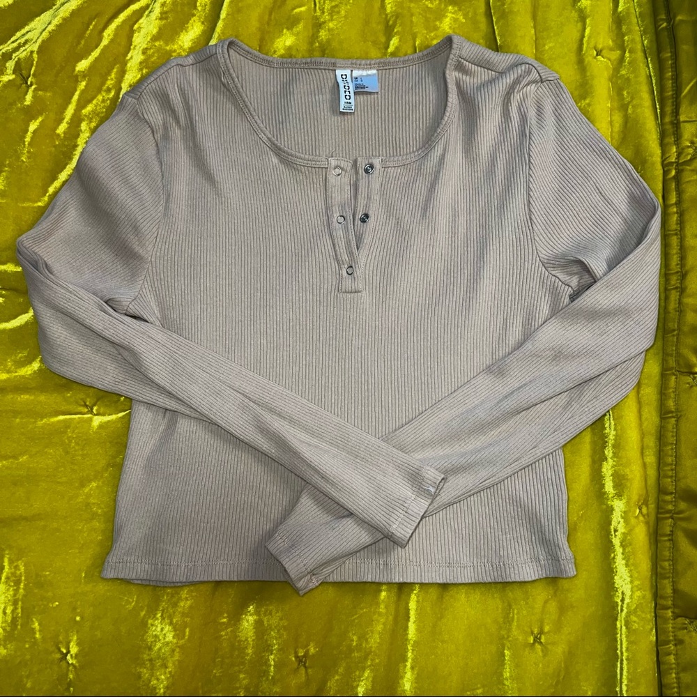 Tan Longsleeve Top